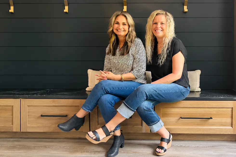 Ragan Cabinets design team in the Eldon, Missouri showroom serving homeowners and contractors throughout the Lake of the Ozarks.